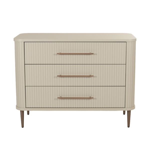 Interbaby Ledikant 60 x 120 cm + Commode 3 Lades + Kast Sunshine