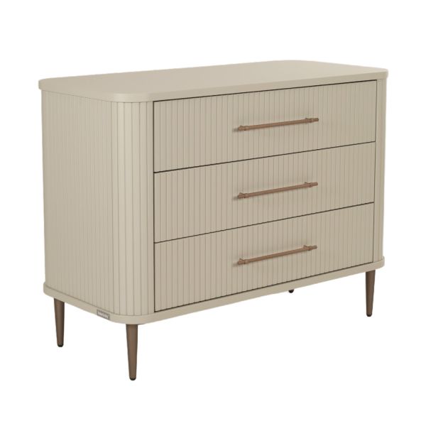 Interbaby Ledikant 60 x 120 cm + Commode 3 Lades + Kast Sunshine