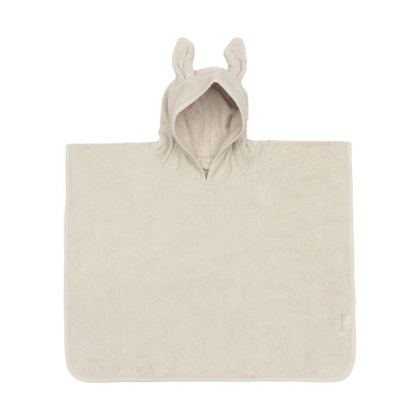Jollein Badponcho Oortjes - Badstof - Sand