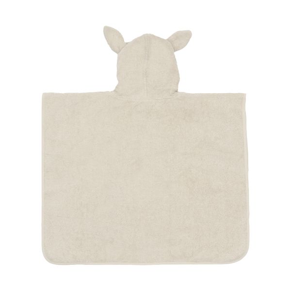 Jollein Badponcho Oortjes - Badstof - Sand