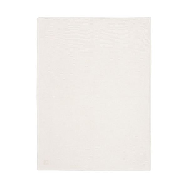 Jollein Wiegdeken Basic Knit Ivory/Coral Fleece 75 x 100 cm