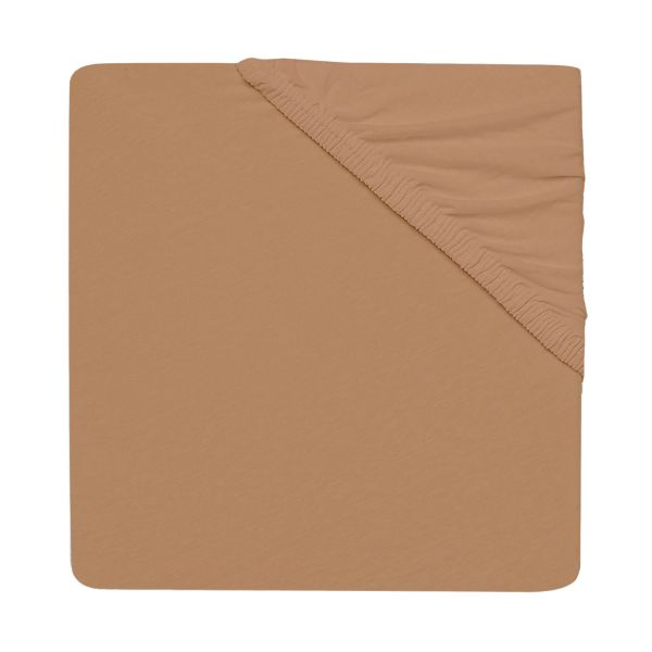 Jollein Ledikanthoeslaken Jersey 60 x 120 cm Biscuit Jollein Ledikanthoeslaken Jersey 60 x 120 cm Biscuit