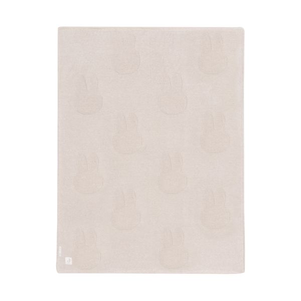 Jollein Wiegdeken Corel Fleece Miffy Nougat 75 x 100 cm