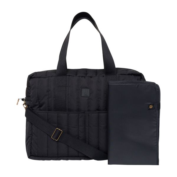 Jollein Moos Luiertas - Puffed - Black Jollein Moos Luiertas - Puffed - Black