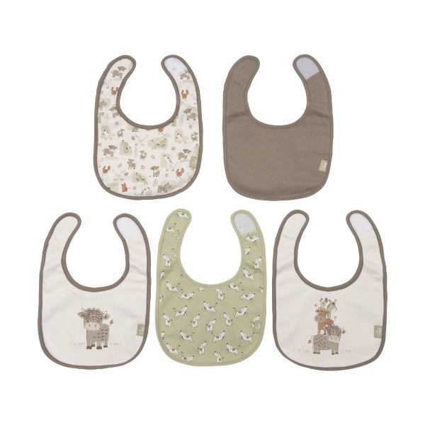 Jollein Waterproof Jersey Slab - 5 Stuks - Barn Buddies Jollein Waterproof Jersey Slab - 5 Stuks - Barn Buddies