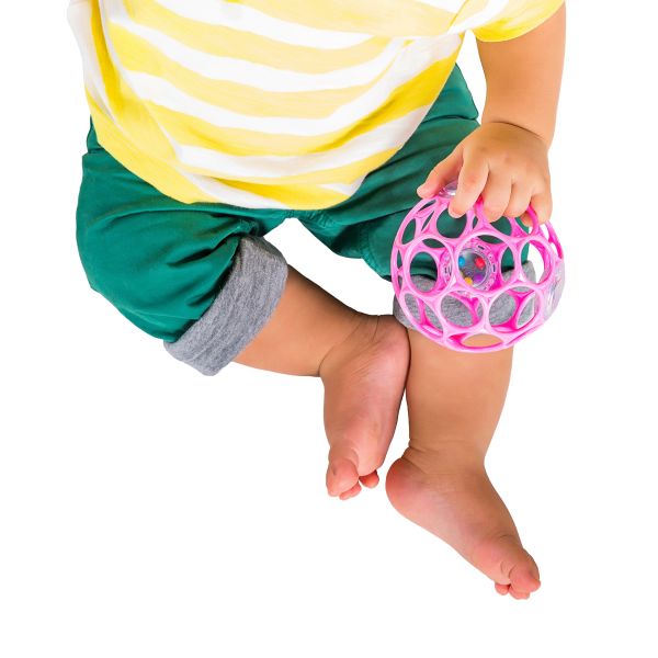 Oball Rammelaar - Easy-Grasp Toy - Pink Oball Rammelaar - Easy-Grasp Toy - Pink