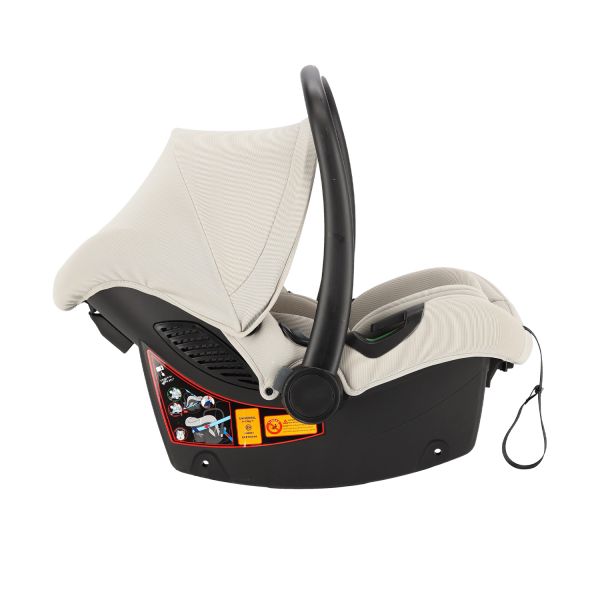 Kidsriver Autostoel Curve Clay + Isofix base