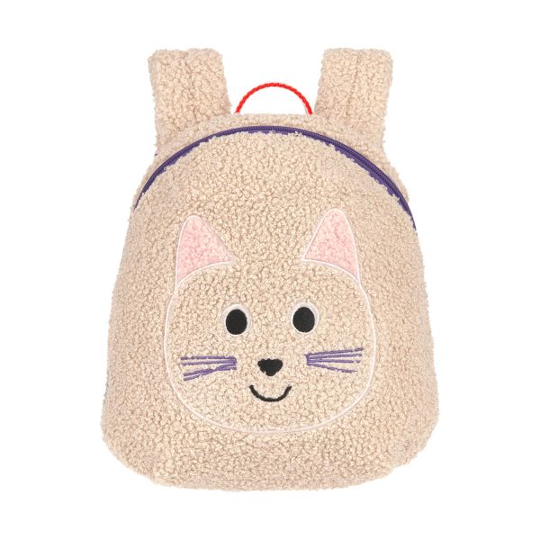 Lässig Kids Rugzak - Team Cat - Beige Lässig Kids Rugzak - Team Cat - Beige