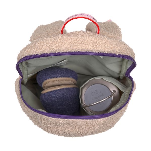 Lässig Kids Rugzak - Team Cat - Beige Lässig Kids Rugzak - Team Cat - Beige
