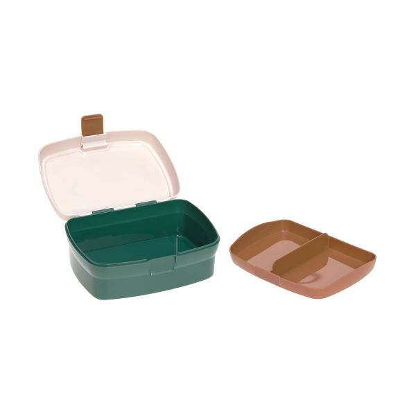 Lässig Lunch Set Little Gang Smile Milky/Ocean Green Lässig Lunch Set Little Gang Smile Milky/Ocean Green