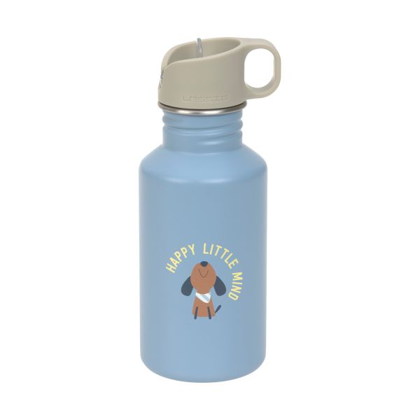 Lässig Drinkfles RVS - Pattern Party - 500 ml - Blue/Green