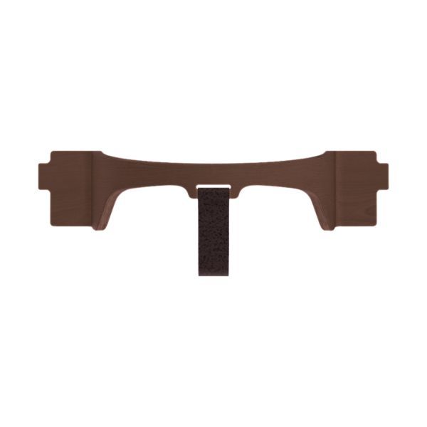 Kidsmill Up! Kinderstoel Walnoothout Incl. Houten Babyset - Walnootkleur Kidsmill Up! Kinderstoel Walnoothout Incl. Houten Babyset - Walnootkleur