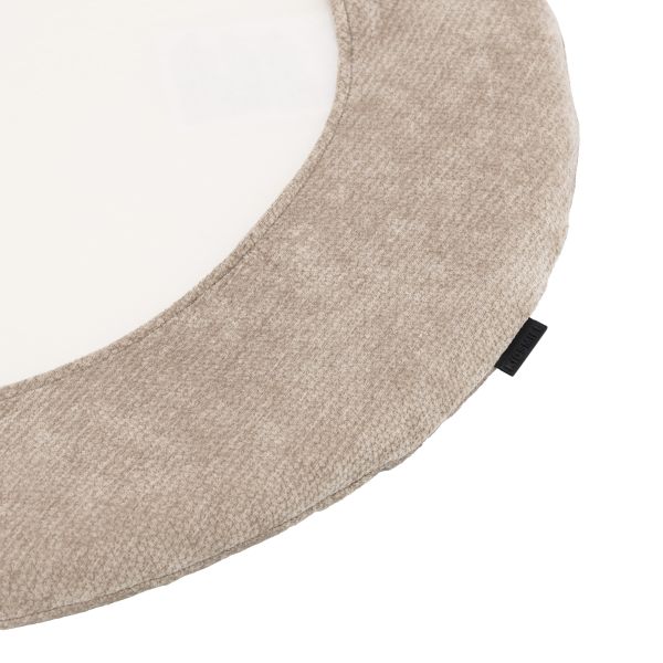 Kidsmill Boxmatrashoes Rond - Ø 90 cm - Chenille - Mocha