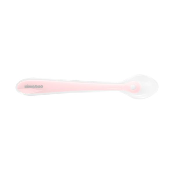 Kikkaboo Lepel Siliconen Roze