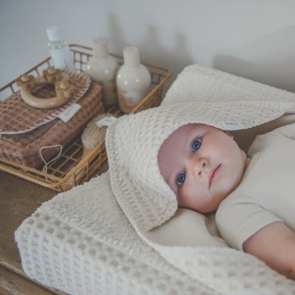 Koeka Omslagdoek Wafel Antwerp Natural Koeka Omslagdoek Wafel Antwerp Natural