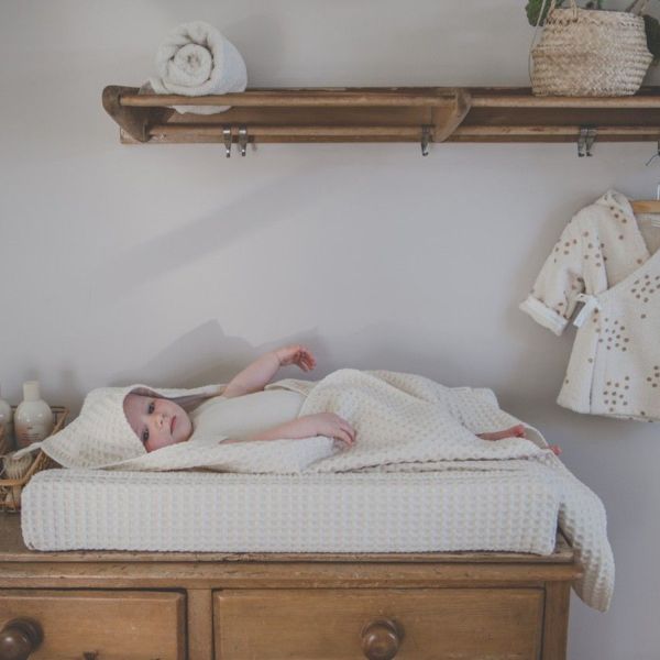 Koeka Omslagdoek Wafel Antwerp Natural Koeka Omslagdoek Wafel Antwerp Natural