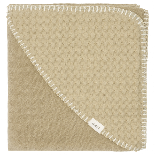 Koeka Antwerp Omslagdoek - Wafel - Olive