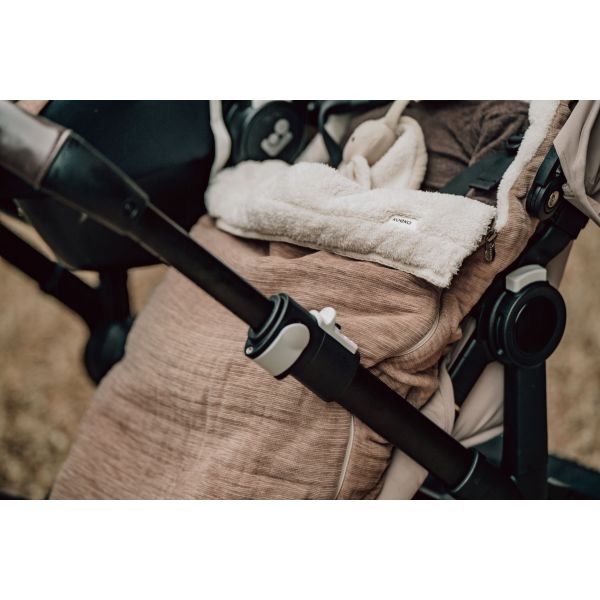 Koeka Rivoli Buggy Voetenzak - Teddy - Caffe