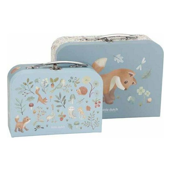 Little Dutch Kofferset Forest Friends blue Little Dutch Kofferset Forest Friends blue
