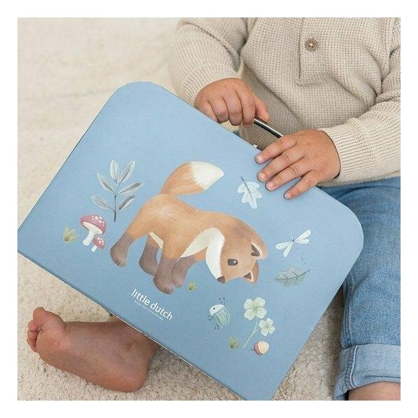 Little Dutch Kofferset Forest Friends blue Little Dutch Kofferset Forest Friends blue