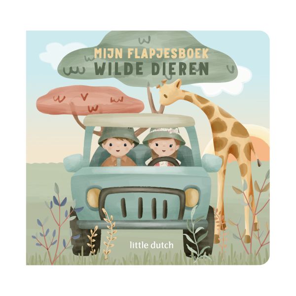 Little Dutch Mijn Flapjesboek - Wilde dieren