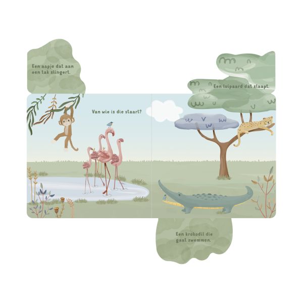 Little Dutch Mijn Flapjesboek - Wilde dieren