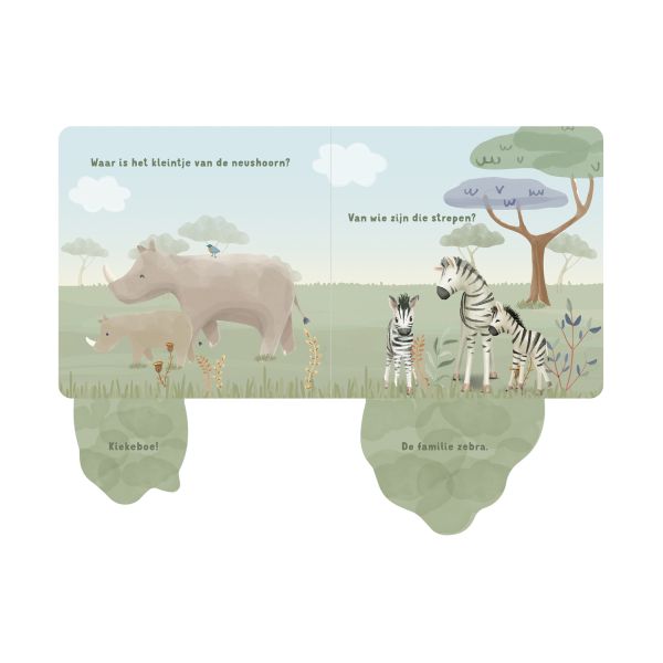 Little Dutch Mijn Flapjesboek - Wilde dieren