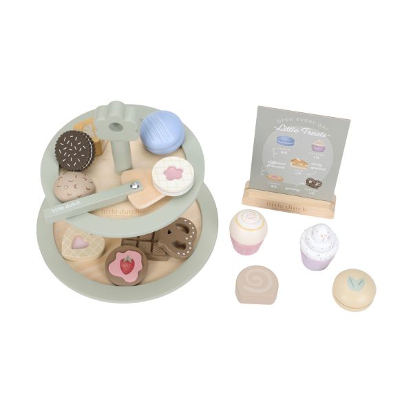 Little Dutch Etagère Met Gebak – Hout Little Dutch Etagère Met Gebak – Hout