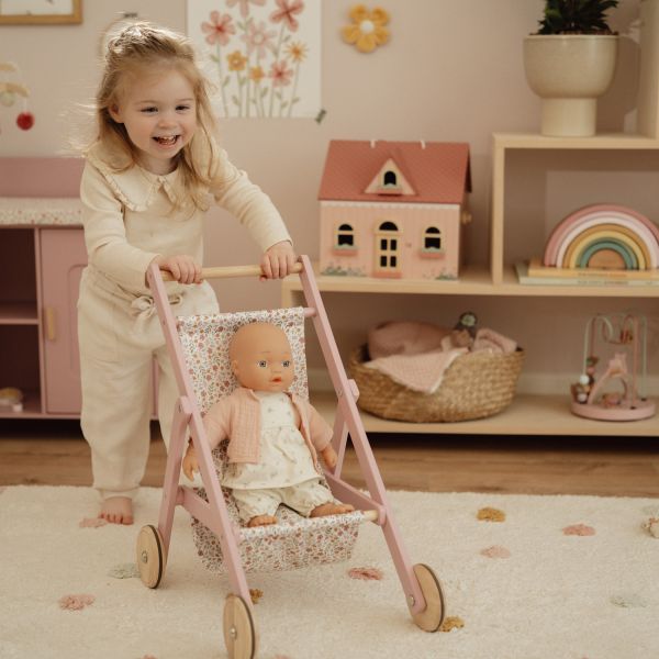 Little Dutch Poppenbuggy – Hout Little Dutch Poppenbuggy – Hout