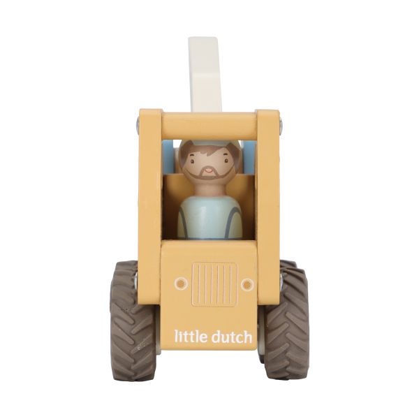 Little Dutch Kraanwagen Inclusief Pegdoll – Hout Little Dutch Kraanwagen Inclusief Pegdoll – Hout
