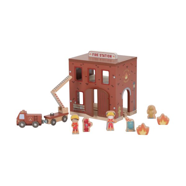 Little Dutch Brandweerstation – Hout Little Dutch Brandweerstation – Hout