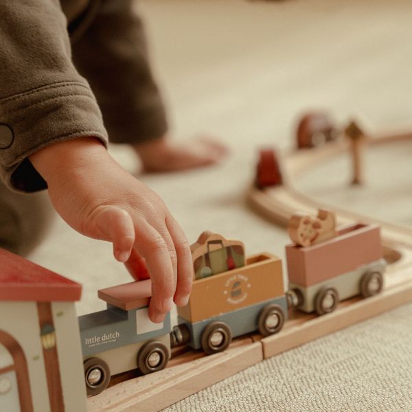 Little Dutch Treinset XXL – Hout Little Dutch Treinset XXL – Hout