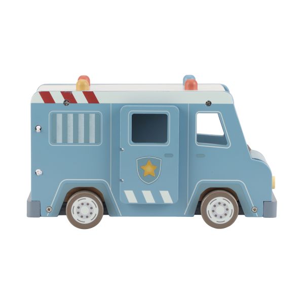 Little Dutch Politiewagen Inclusief Pegdolls – Hout Little Dutch Politiewagen Inclusief Pegdolls – Hout
