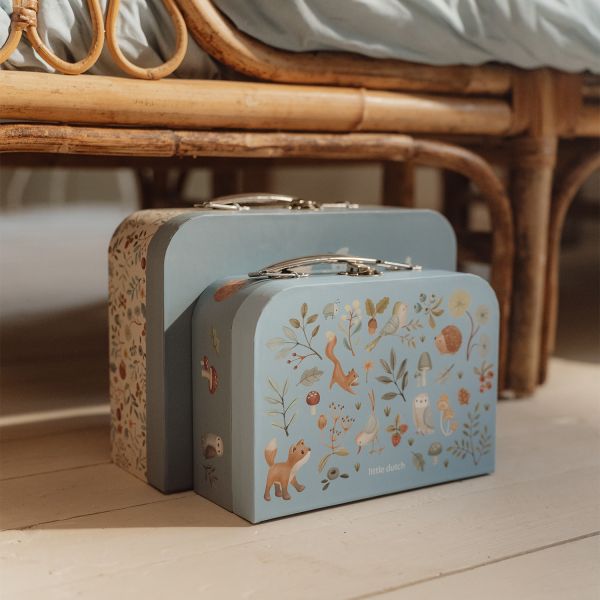 Little Dutch Kofferset Forest Friends blue Little Dutch Kofferset Forest Friends blue