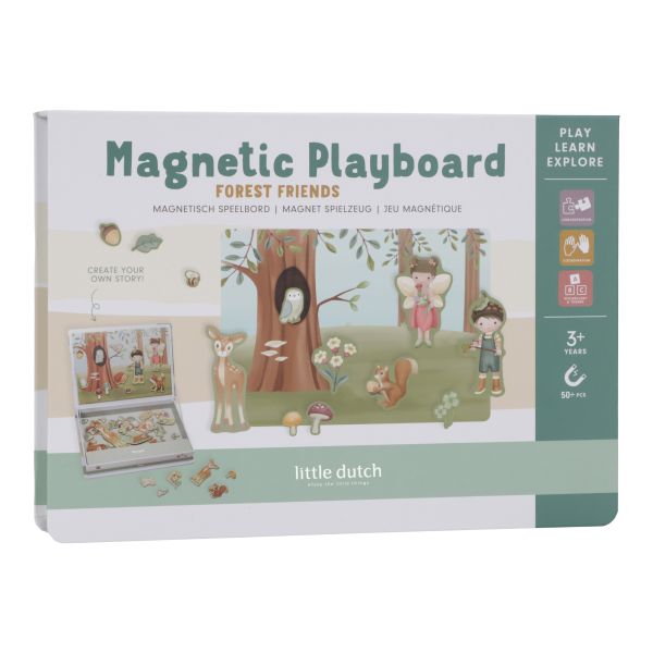 Little Dutch Magnetisch Speelbord Forest Friends FSC