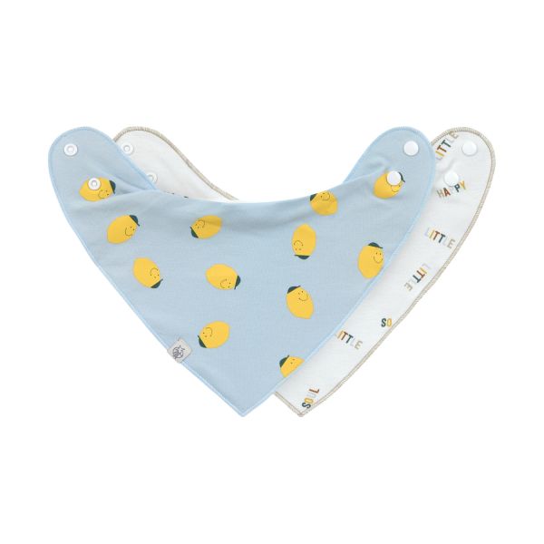 Lässig Bandana Slabbetjes Happy Fruits Lemon – 2 stuks Lässig Bandana Slabbetjes Happy Fruits Lemon – 2 stuks