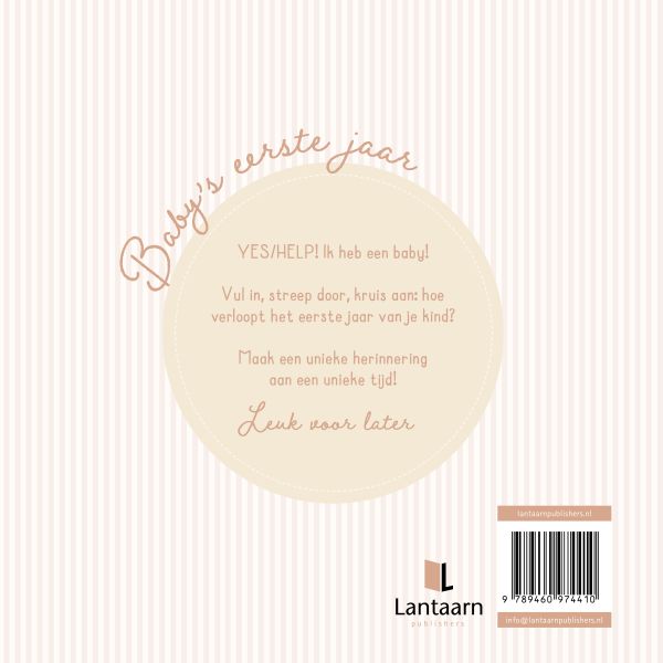 Lantaarn Invulboek - Baby's Eerste Jaar Lantaarn Invulboek - Baby's Eerste Jaar