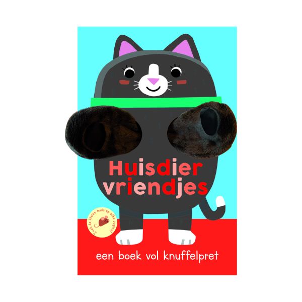 Lantaarn Knuffelpret Vingerpopboek - Huisdiervriendjes