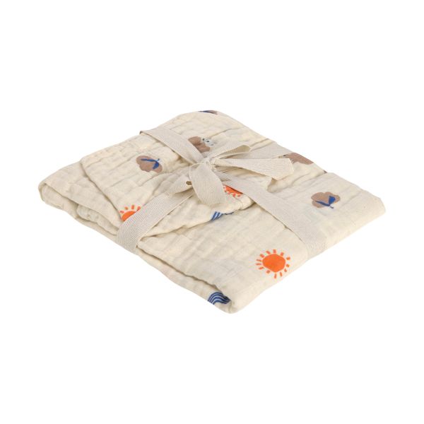 Lässig Swaddle XL - 120 x 120 cm - Blossom Nature Lässig Swaddle XL - 120 x 120 cm - Blossom Nature