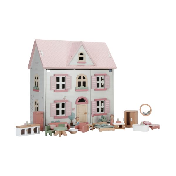 Little Dutch Houten Poppenhuis Medium FSC Little Dutch Houten Poppenhuis Medium FSC