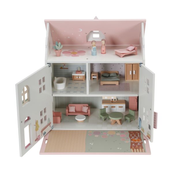 Little Dutch Houten Poppenhuis Medium FSC Little Dutch Houten Poppenhuis Medium FSC