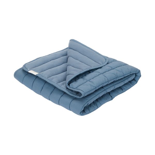 Little Dutch Ledikantdeken - Dark Blue - 110x140 cm Little Dutch Ledikantdeken - Dark Blue - 110x140 cm