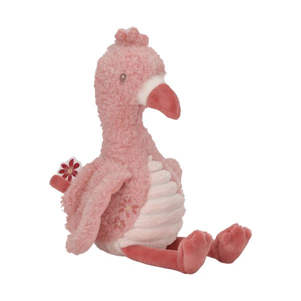 Little Dutch Safari Friends Knuffel Flamingo - 17 cm