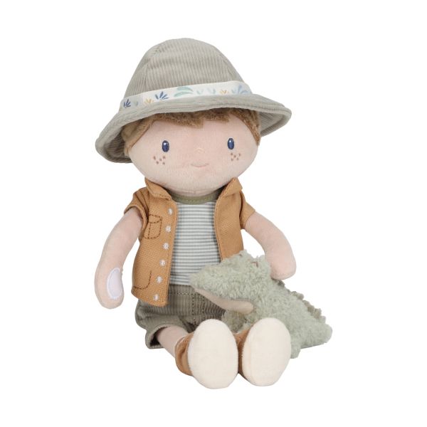 Little Dutch Safari Friends Knuffelpop Jim Little Dutch Safari Friends Knuffelpop Jim
