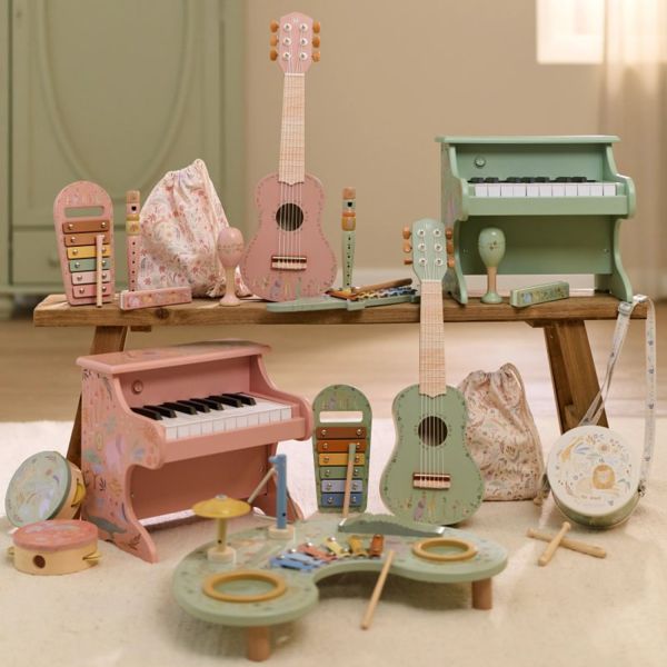 Little Dutch Safari Friends Muziektrommel Little Dutch Safari Friends Muziektrommel