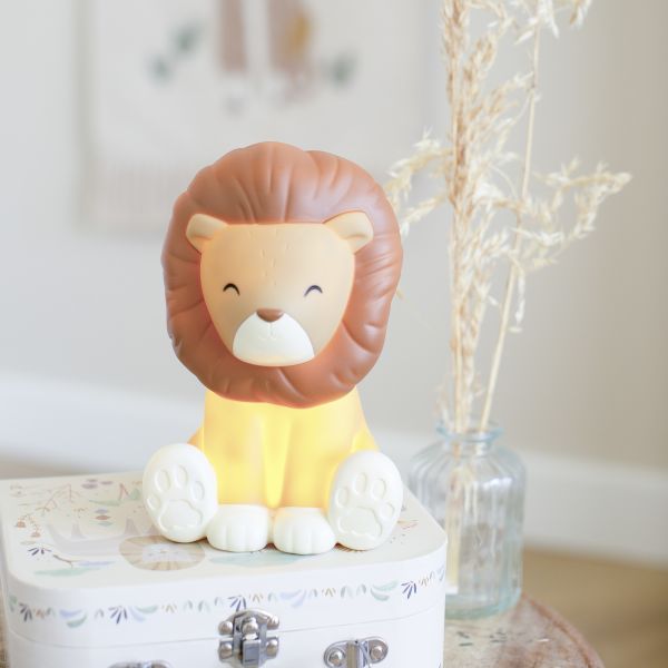 Little Dutch Safari Friends Nachtlampje - Lion Little Dutch Safari Friends Nachtlampje - Lion