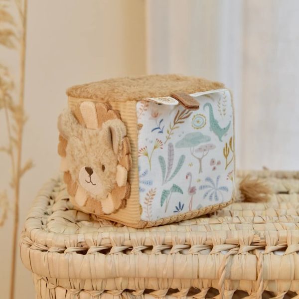 Little Dutch Safari Friends Zachte Blokkenset Little Dutch Safari Friends Zachte Blokkenset