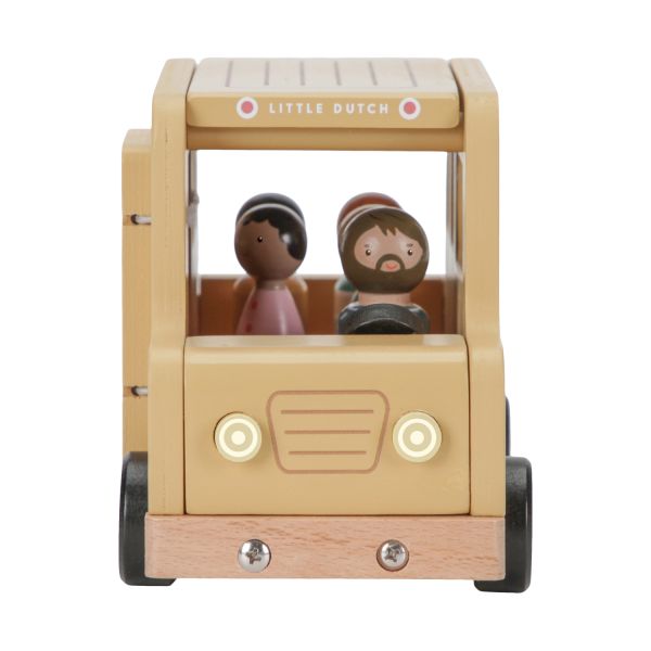Little Dutch Schoolbus met poppetjes FSC Little Dutch Schoolbus met poppetjes FSC