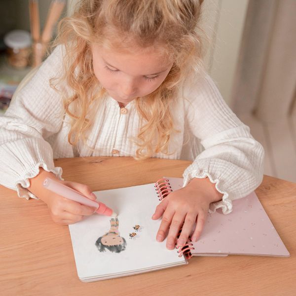 Little Dutch Watertekenboek - Rosa & Friends Little Dutch Watertekenboek - Rosa & Friends