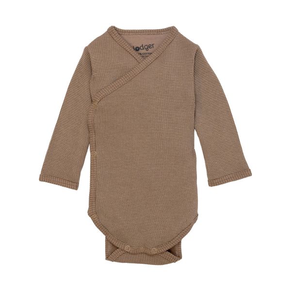 Lodger Ciumbelle Overslagromper Lange Mouw - Mt. 62 - Beige